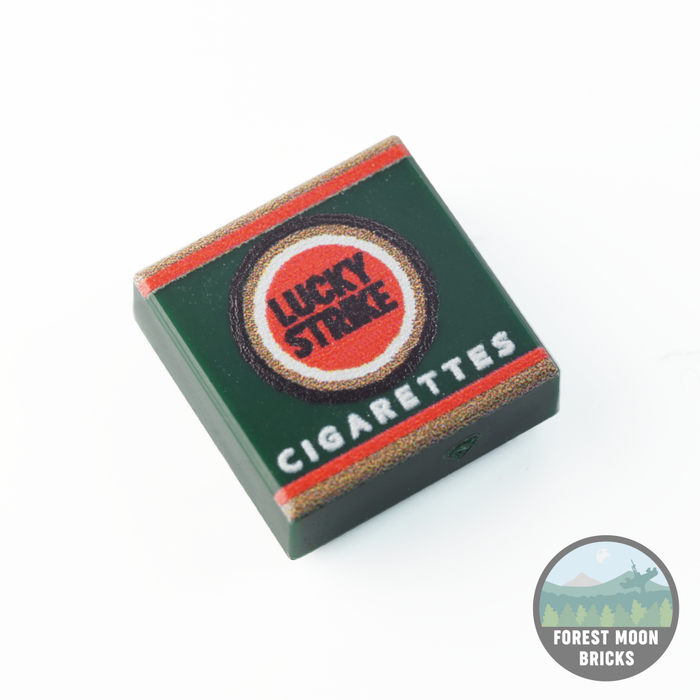 1x1 Lucky Strike Tile - Dark Green Tiles