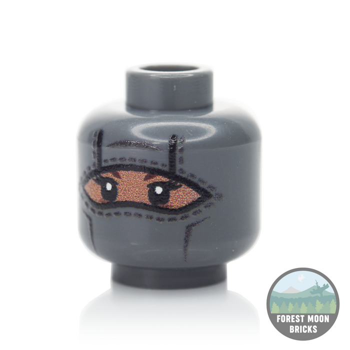 1 Hole Balaclava Heads - DBG #7 - Minifigure Head