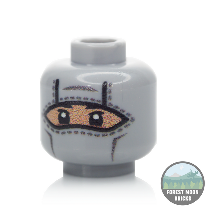 1 Hole Balaclava Heads - LBG #2 - Minifigure Head
