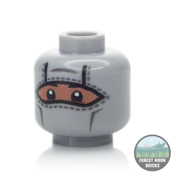 1 Hole Balaclava Heads - LBG #3 - Minifigure Head