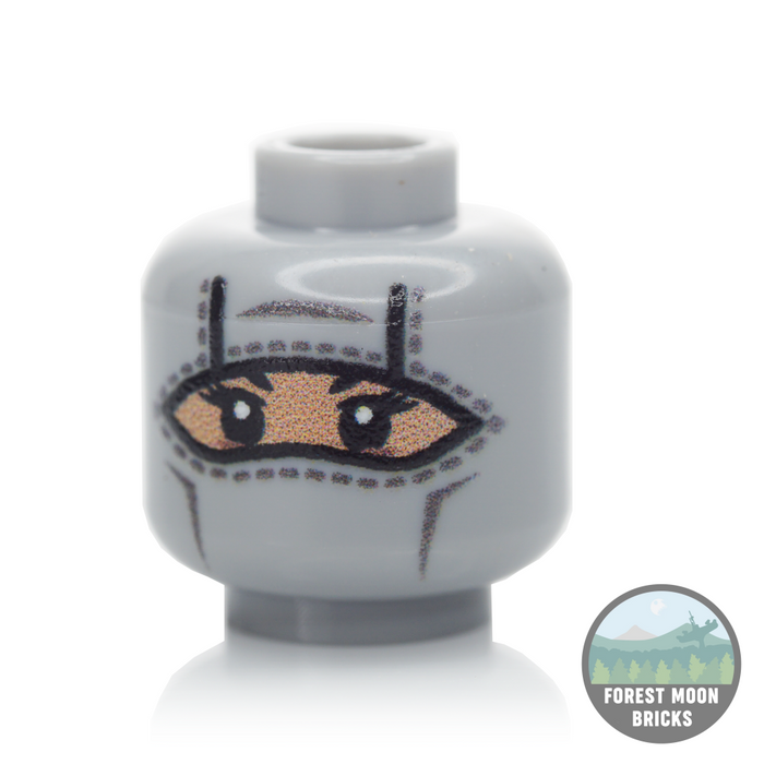 1 Hole Balaclava Heads - LBG #6 - Minifigure Head
