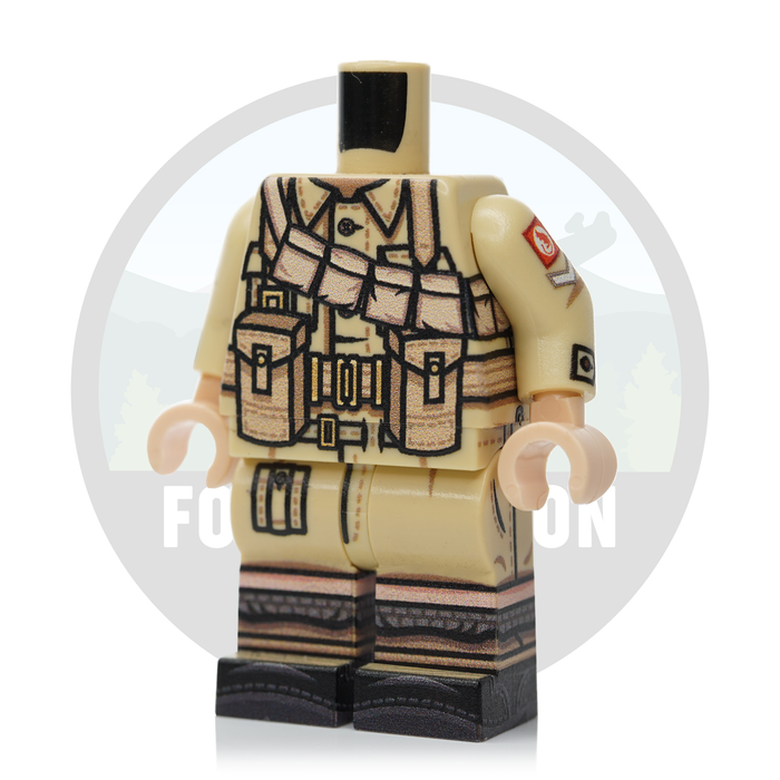 WWII British Desert Rat - Enfield Bandolier
