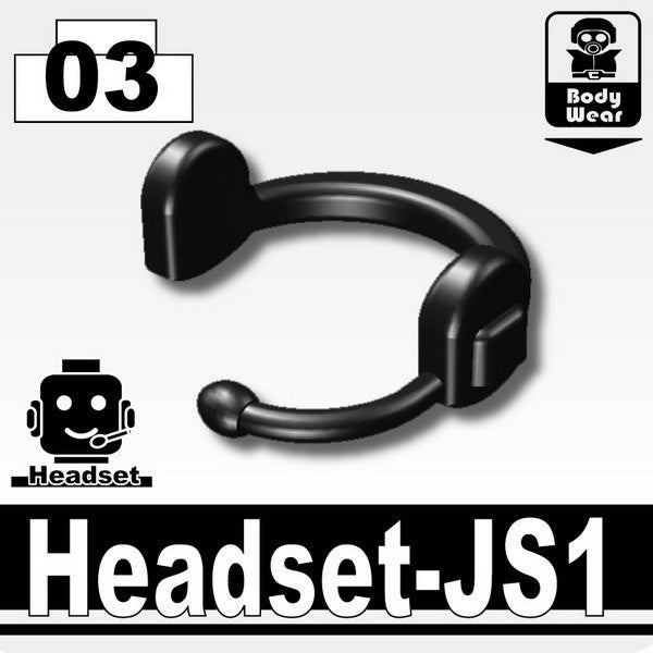 Minifig Cat Headset JS1