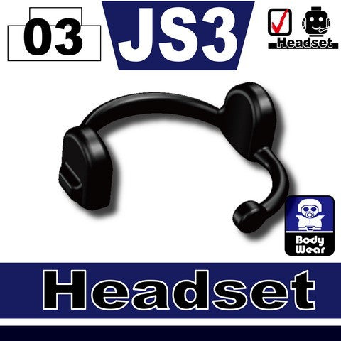 Minifig Cat Headset JS3