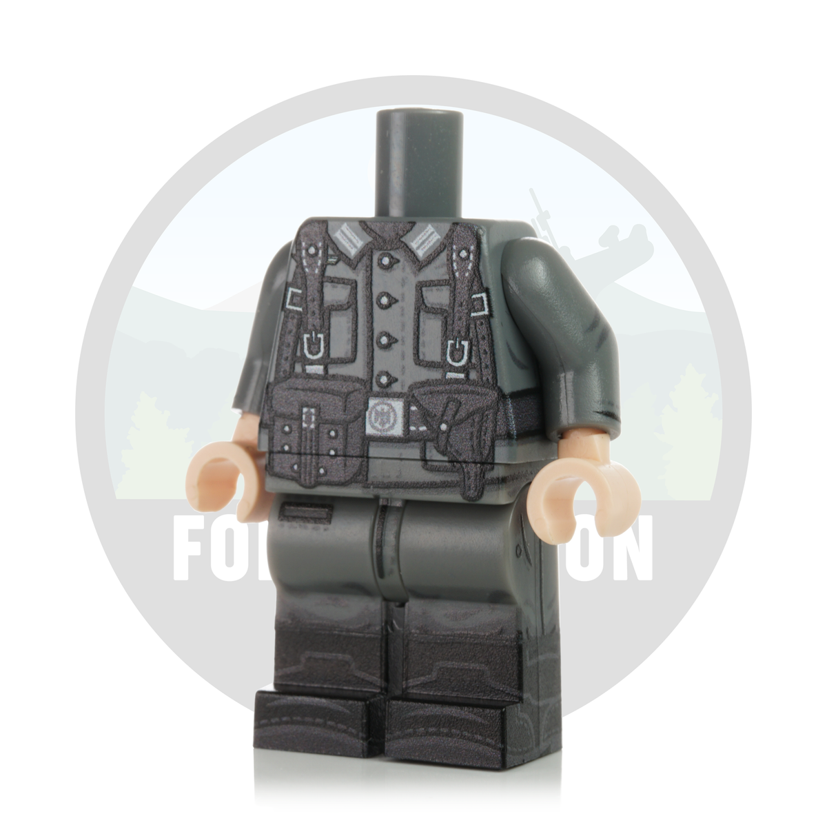 German M40 - MG Gunner — Forest Moon Bricks