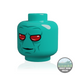 Alien Heads Duros - Dark Turquoise Smile Minifigure Head