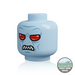 Alien Heads Duros - Light Blue Angry Minifigure Head