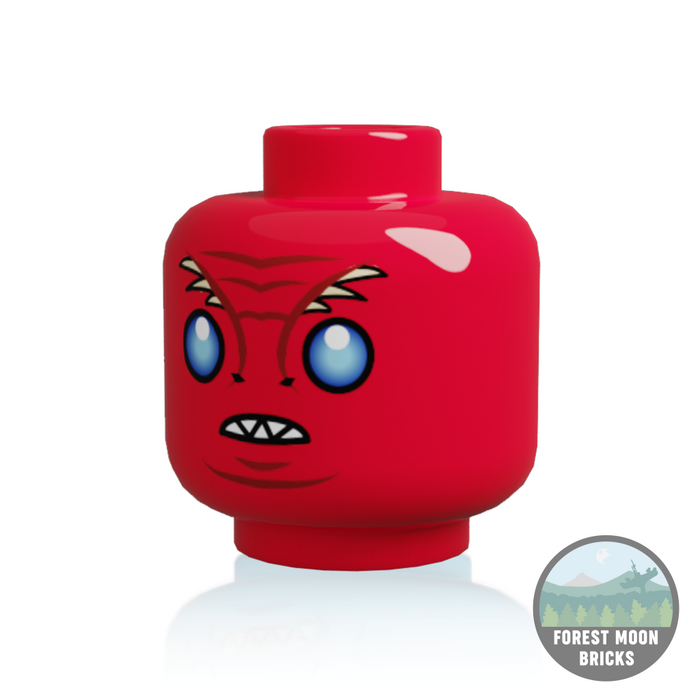 Alien Heads Mimban Minifigure Head