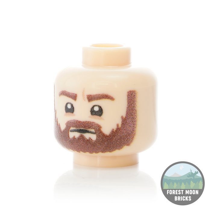 Beard Heads Head #1 Minifigure