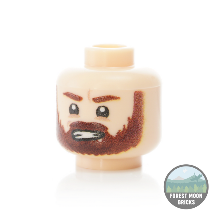 Beard Heads Head #2 Minifigure