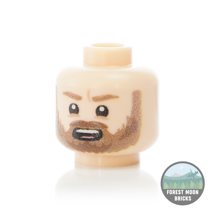 Beard Heads Head #3 Minifigure
