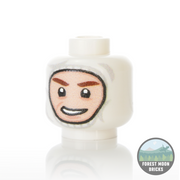 British Anti-flash Hood Heads - Anti-flash Hood #5 - Minifigure Head
