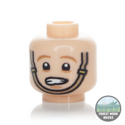 British Chinstrap Heads - British Chinstrap Head #02 - Minifigure Head