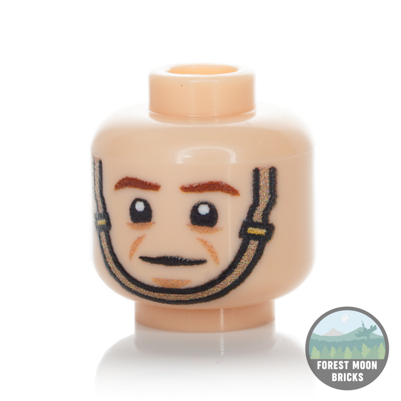 British Chinstrap Heads - British Chinstrap Head #05 - Minifigure Head