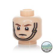 British Chinstrap Heads - British Chinstrap Head #17 - Minifigure Head
