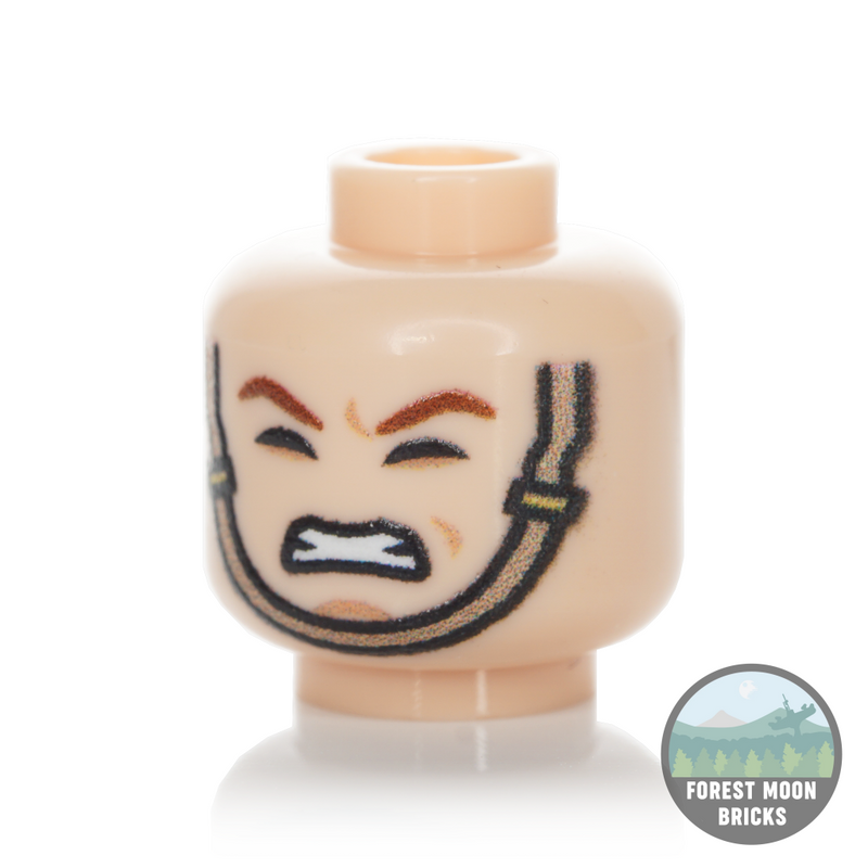 British Chinstrap Heads - British Chinstrap Head #18 - Minifigure Head