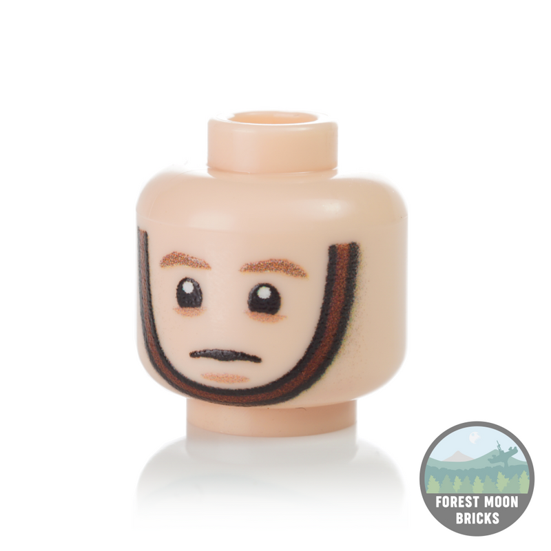 Chinstrap Heads - Chinstrap Head #01 - Minifigure Head