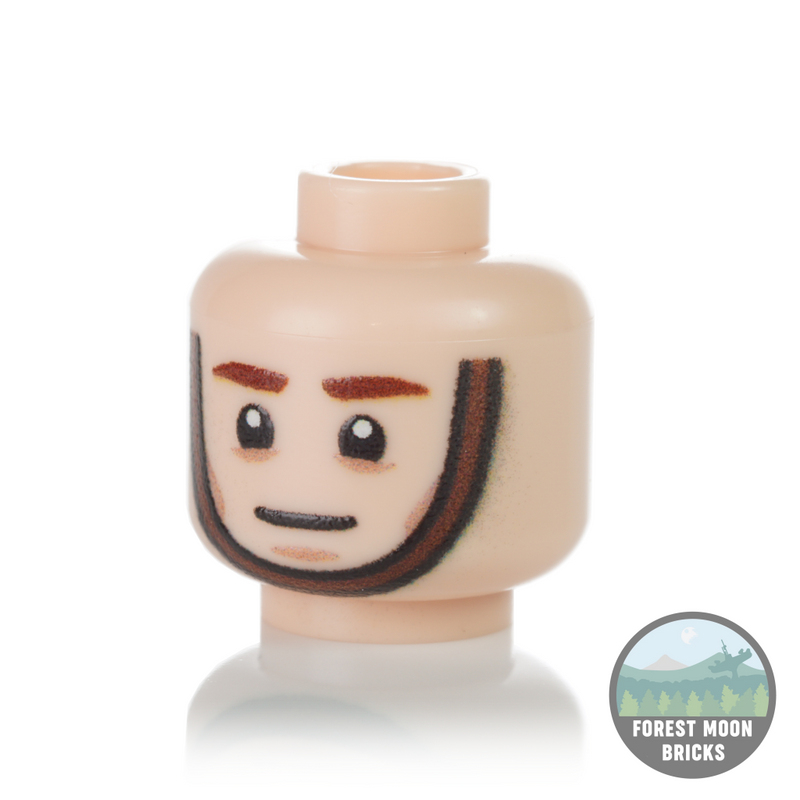 Chinstrap Heads - Chinstrap Head #02 - Minifigure Head