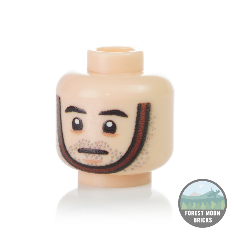 Chinstrap Heads - Chinstrap Head #03 - Minifigure Head