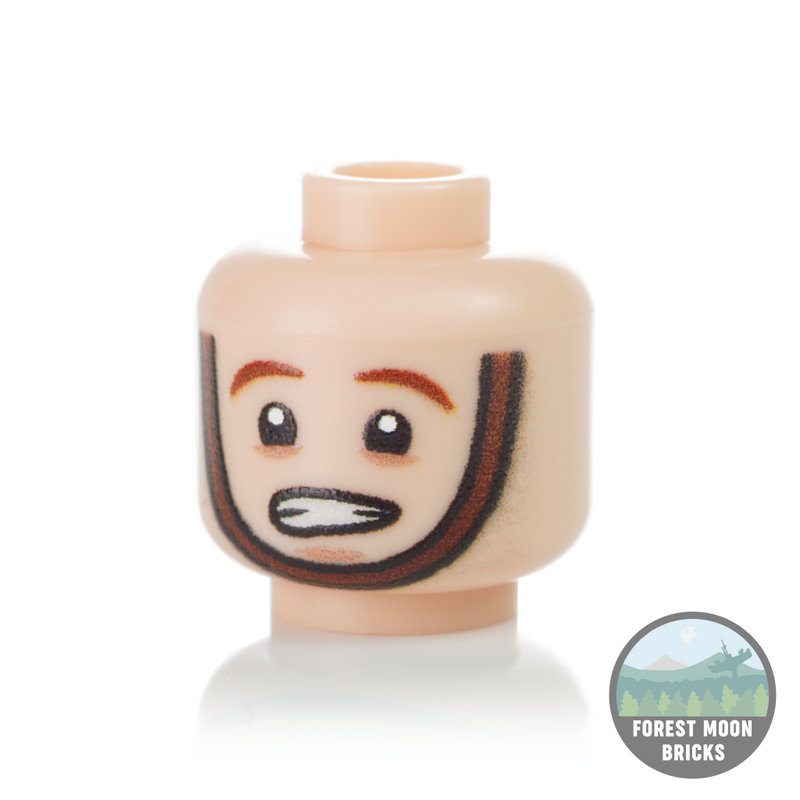 Chinstrap Heads - Chinstrap Head #05 - Minifigure Head