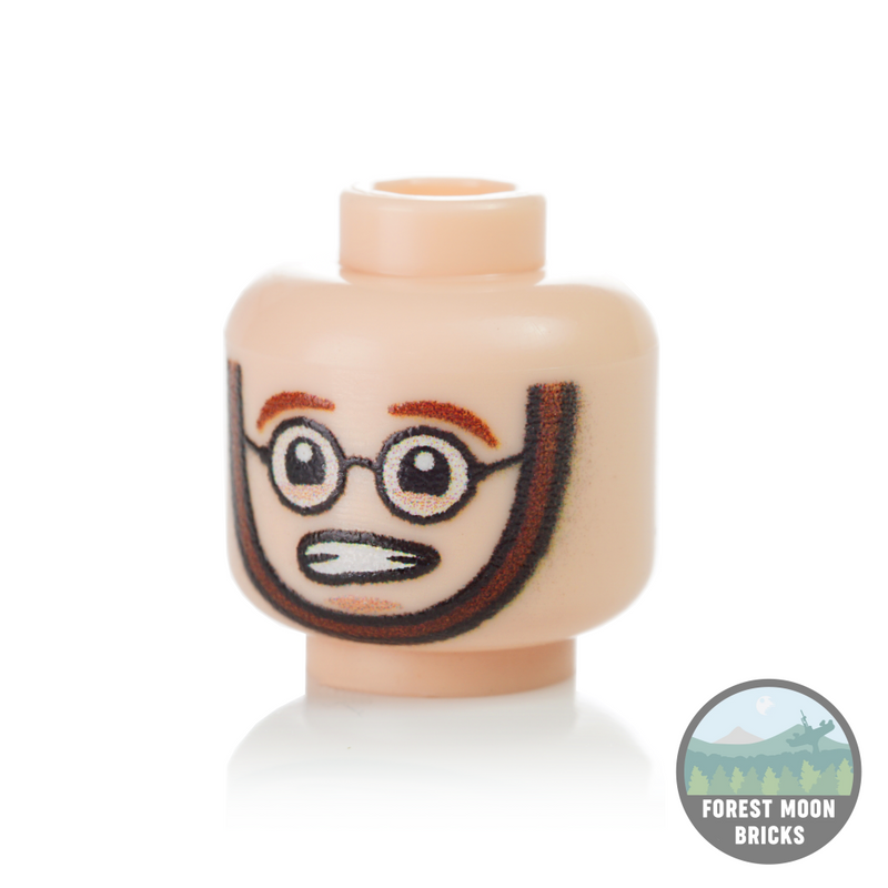 Chinstrap Heads - Chinstrap Head #08 - Minifigure Head