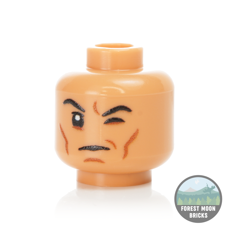 Clone Heads Aiming Minifigure Head