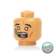 Clone Heads Brain Worm Minifigure Head
