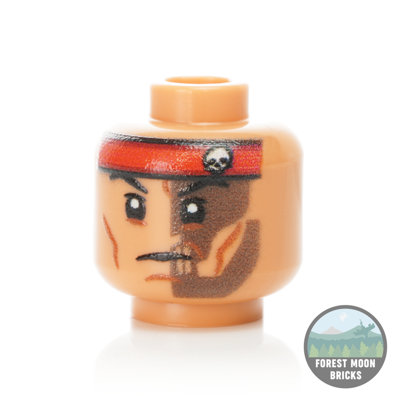 Clone Heads Hunter Minifigure Head