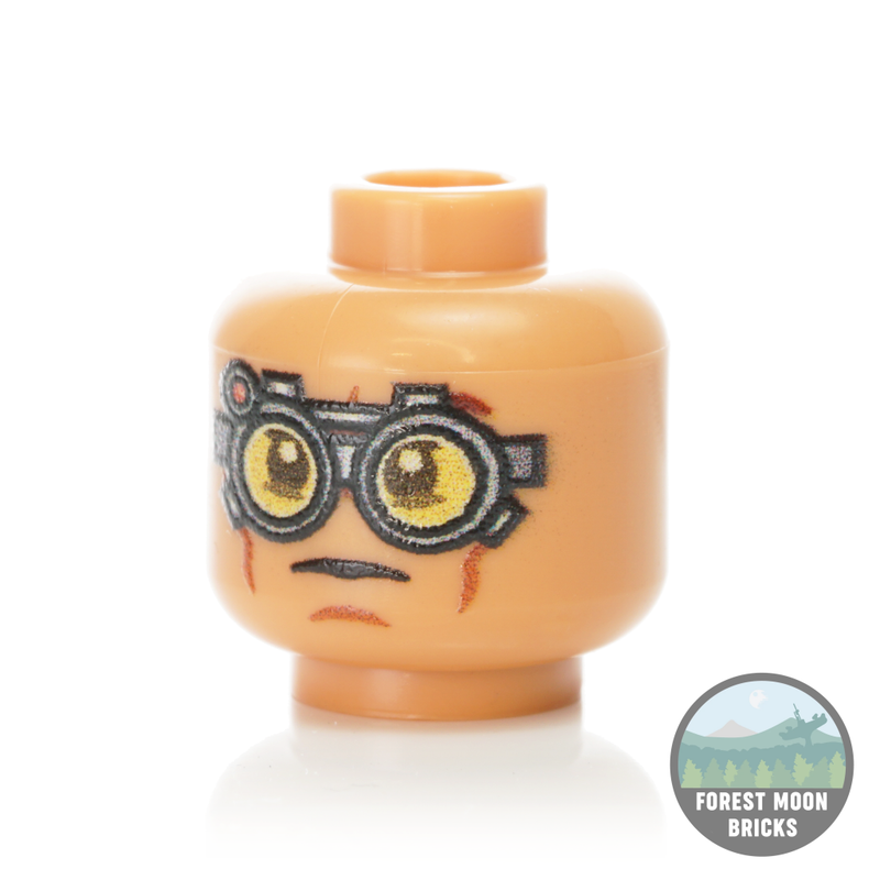Clone Heads Tech Minifigure Head
