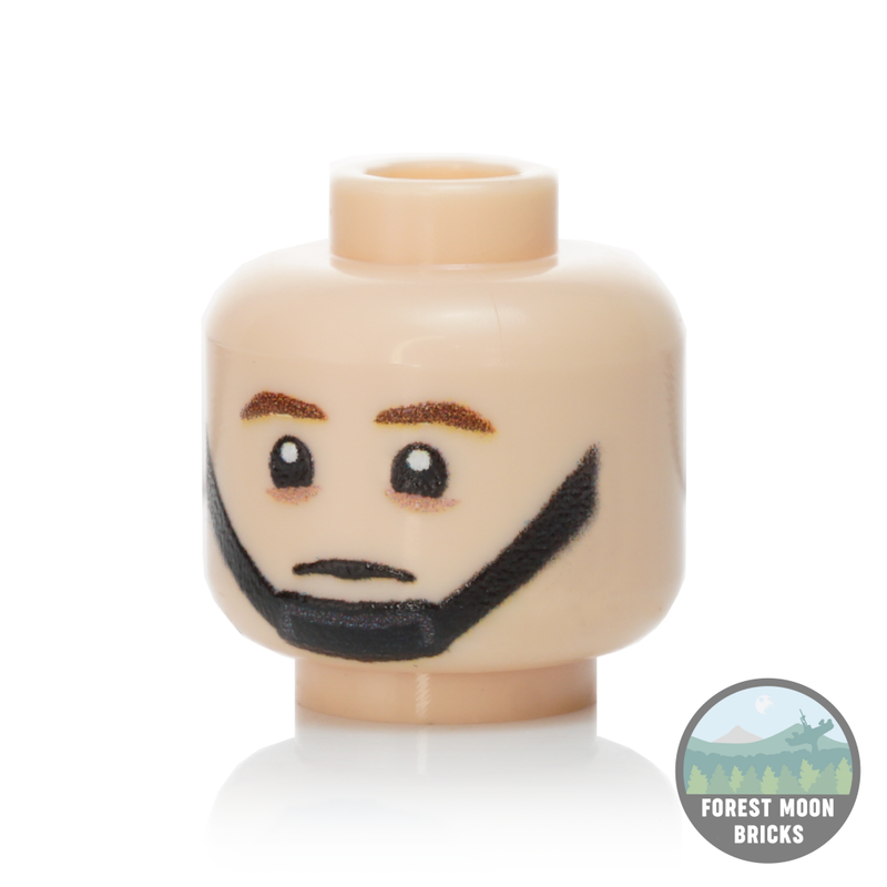 Imperial Chinstrap Heads #1 Minifigure Head
