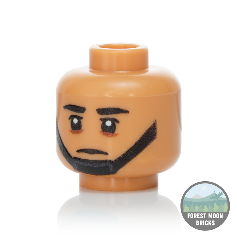 Imperial Chinstrap Heads #5 Minifigure Head