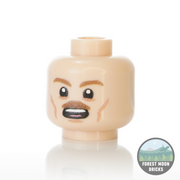 Moustache Heads - Moustache Head #1 - Minifigure Head