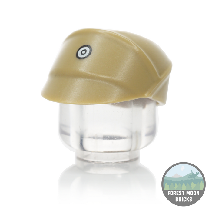 Officer Kepi - Printed Dark Tan