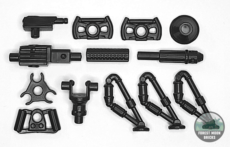 Brickarms Ew-10Hb Heavy Repeating Blaster Brickarms