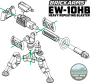 Brickarms Ew-10Hb Heavy Repeating Blaster Brickarms