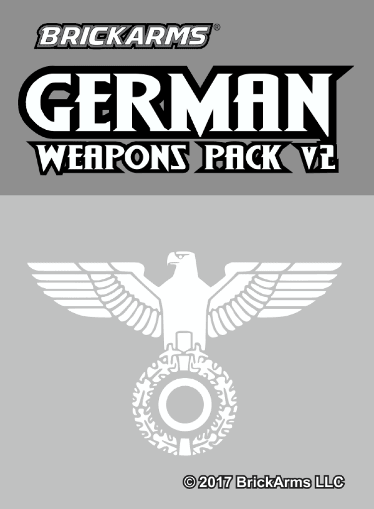 BrickArms German Weapons Pack V2 Forest Moon Bricks